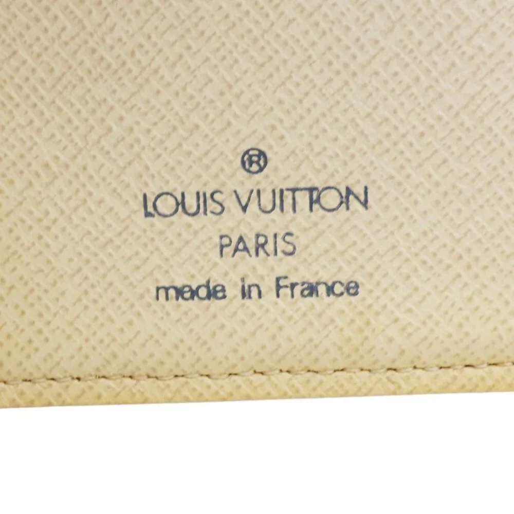 Louis Vuitton  Viennois Damier Azur Bifold Wallet White - Picture 12 of 13